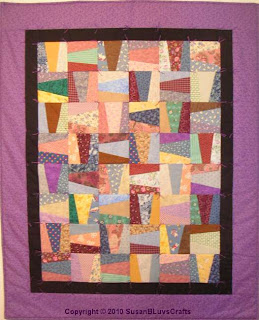 Wacky Rail Fence quilt