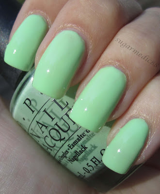 OPI Gargantuan Green Grape Swatch