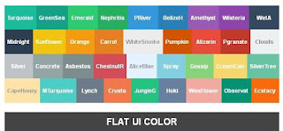 Membuat Tabel Flate UI Color di Blogger