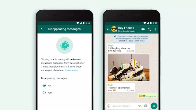 WhatsApp Introduce Disappearing Messages Feature Live in Beta