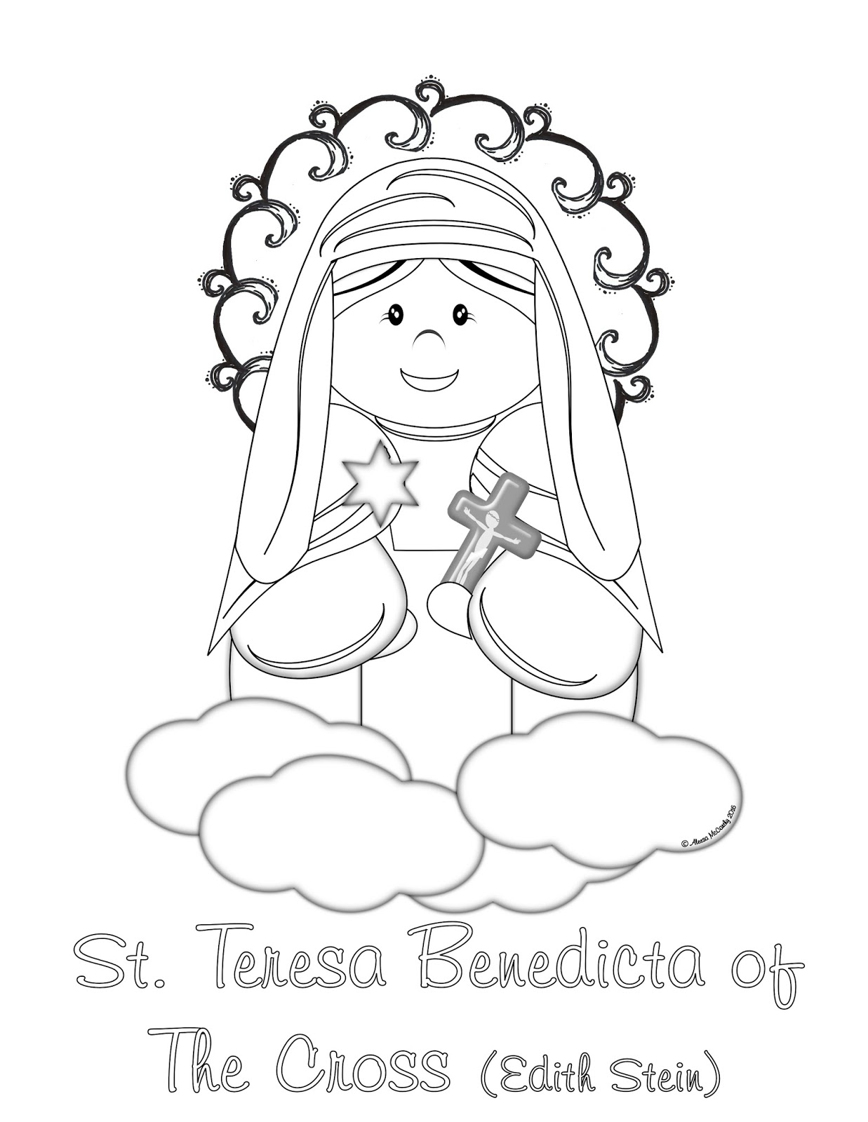 I love making these FREE coloring pages for you all It does take a lot of time and effort so if you are ever in need of a great Catholic t or