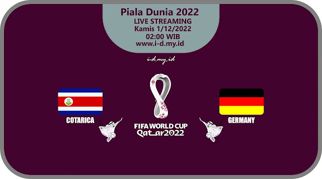 Live streaming Costarica Vs Germany