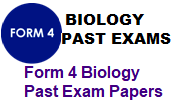 Imtixaanka shahaadiga fasalka 4aad (form 4) ee dugsiyada sare, Somaliland. Form 4 biology exam papers, Ombiology4u, Macalin Axmed Omaar