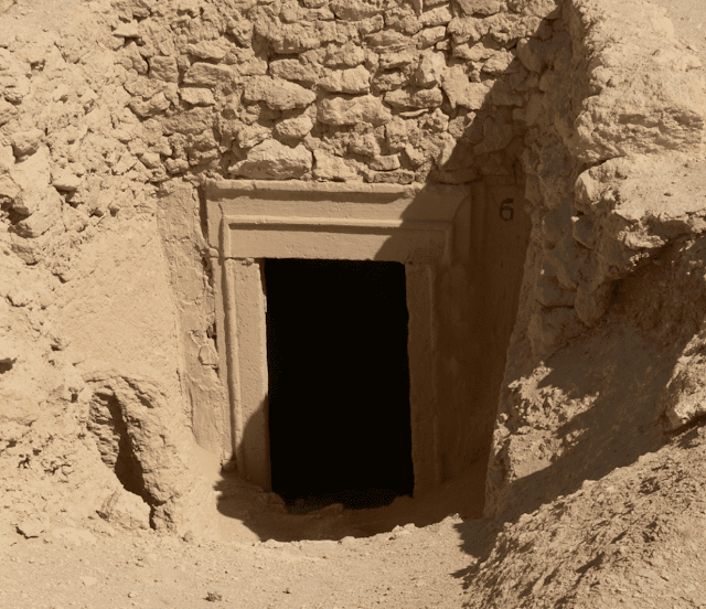 Tomb of the Crocodile Jabal el Mawta siwa oasis