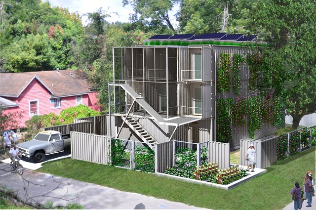 Shipping Container Homes: Fox, MW Bender - Gainesville 