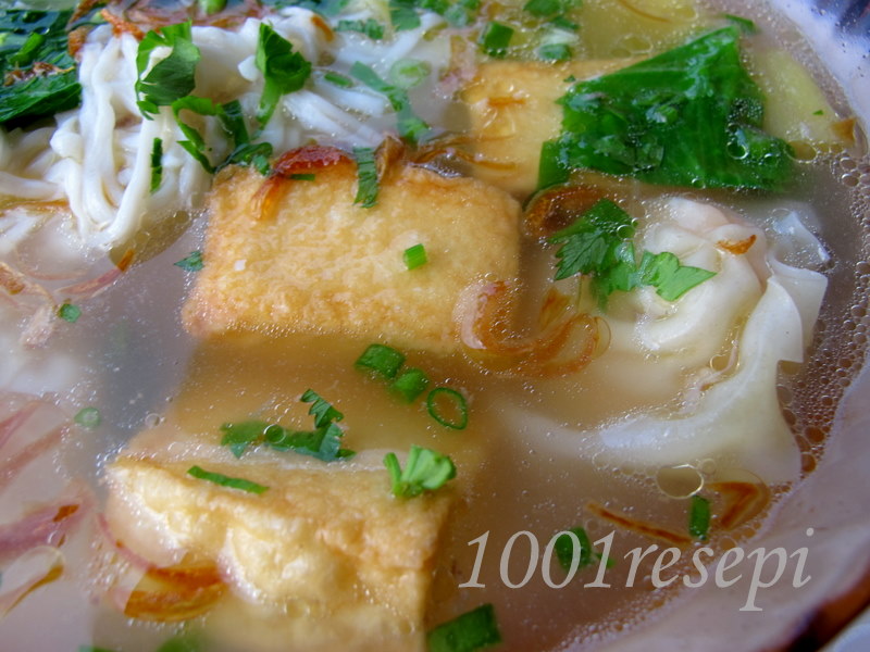 Koleksi 1001 Resepi: wantan dumpling soup