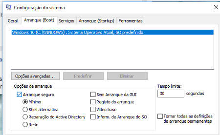 Como entrar em modo segurança no Windows 10