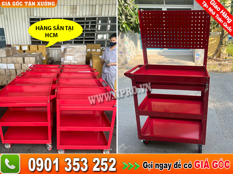 Xe đẩy để đồ nghề sửa chữa, thiết bị cơ khí Xe-day-do-nghe-sua-chua-4-ngan