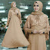 Model Baju Gamis Satin Brokat