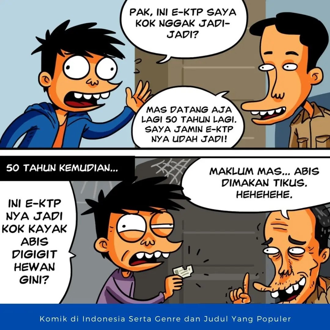 Ciri Komik di Indonesia