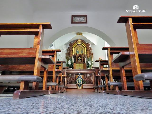 Vista do interior da Capela do Santuário Mãe e Rainha de Schoenstatt - Vila Clementino - São Paulo