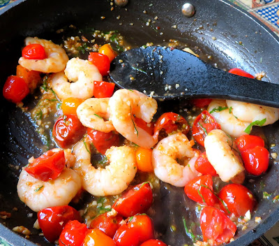 Garlic & Basil King Prawns