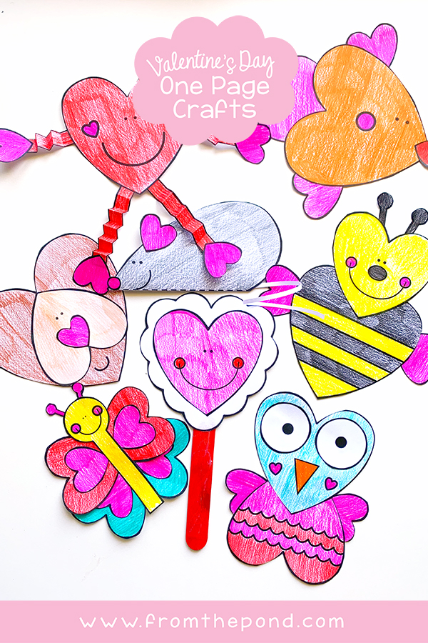 Heart Valentines Day Kindergarten Craft