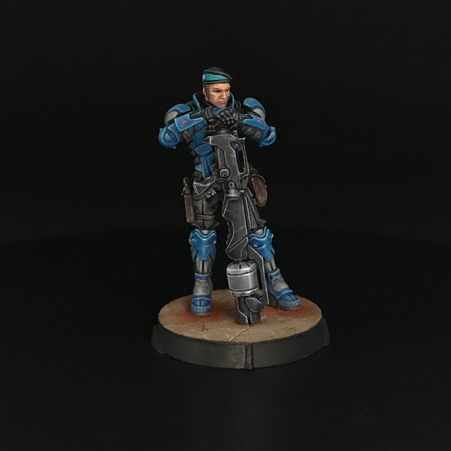 INFINITY PANOCEANIA VARUNA: Fusiliers (Missile Launcher) front 2
