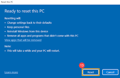 2 Cara Reset PC Windows 10 ke Awal Settingan Pabrik