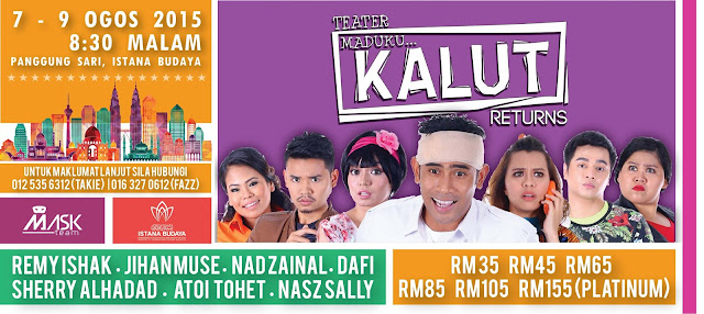 Teater Maduku Kalut Returns Di Istana Budaya