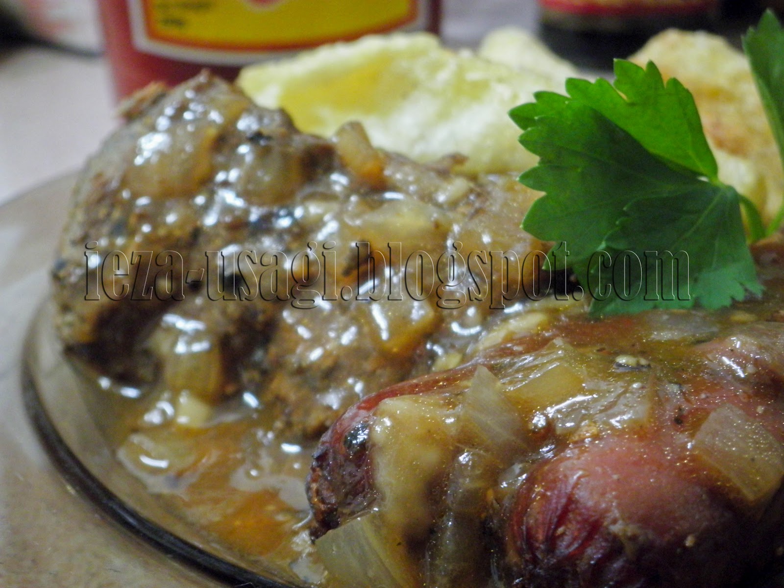 Resepi: Simple beef steak dan sos lada hitam (blackpapper 