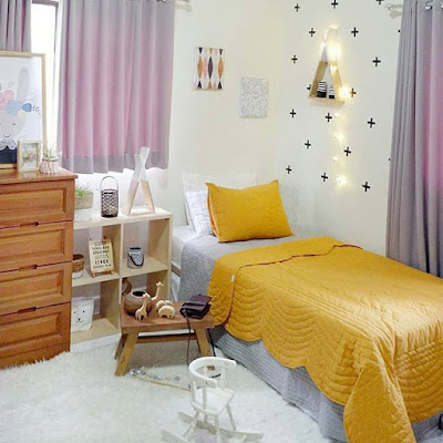 gambar desain kamar tidur anak ukuran kecil