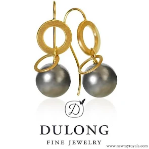 Crown Princess Mary Dulong Fine Jewelry Anello pearl earrings