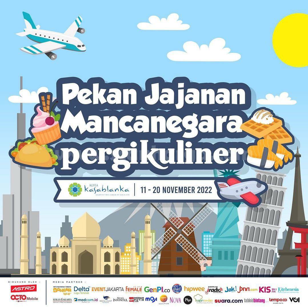 KOTA KASABLANKA Festival Kuliner Pekan Jajan Mancanegara Pergikuliner