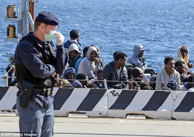 The boat carrying the Nigerian Muslims who drowned Christians arrives in Italy