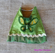 This is the Tinkerbell costume. It's made mainly with cotton fabric.