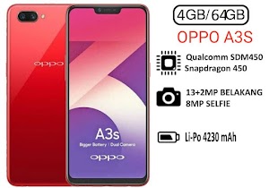 HP Oppo A3S  Ram 4/64