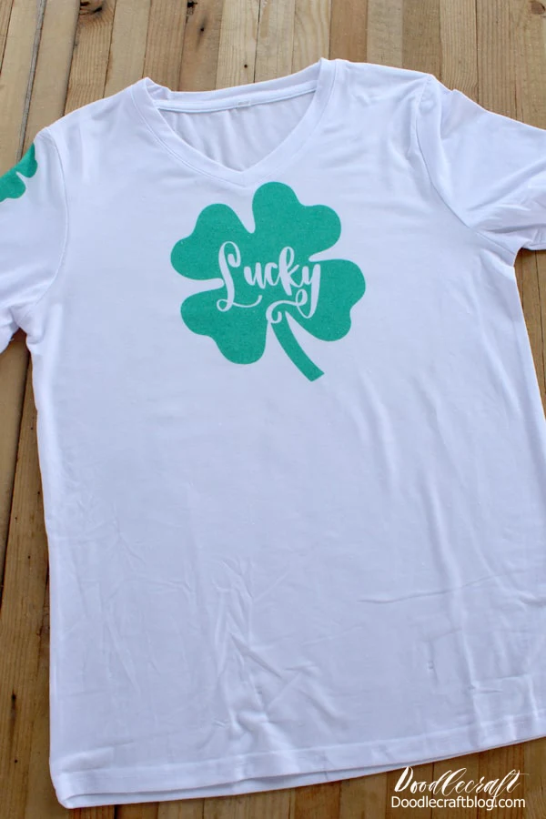 The Cricut Infusible Ink Transfers are cut in reverse and pressed onto the shirt, magically infusing the color and design right into the shirt in a smooth transfer. 