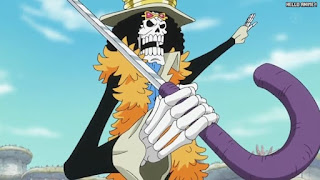 ワンピースアニメ 魚人島編 565話 ブルック | ONE PIECE Episode 565