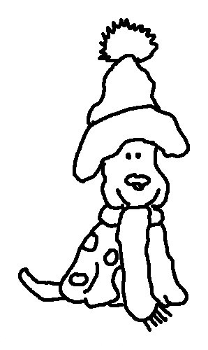 Download Christmas Puppy Coloring Pages | Learn To Coloring