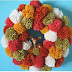 Pom Pom Wreath