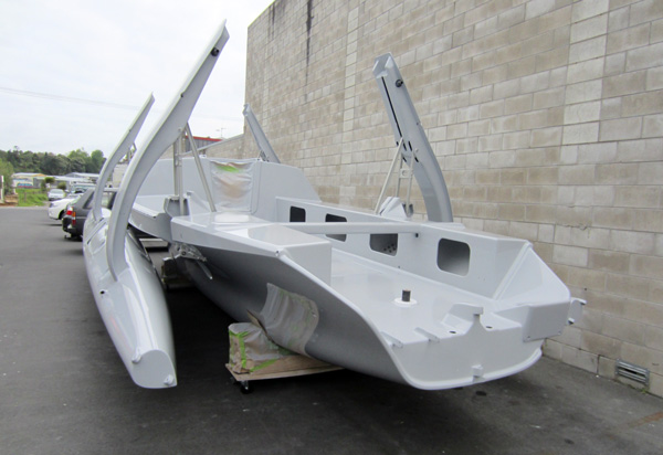 Trimaran Projects and Multihull News: Two Farrier F32 SRX trimarans 
