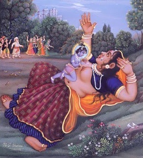 Putana killed by Shri Krishna