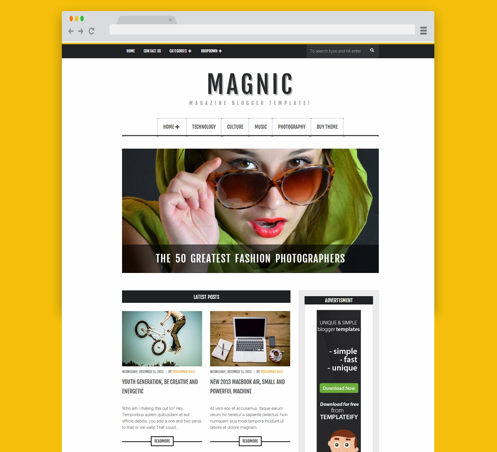 blogger templates