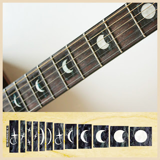 Gambar bagian gitar Fret marker
