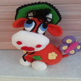 PATRON VACA AMIGURUMI 28431