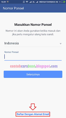 Daftar Facebook Indonesia | Cara Buat Facebook Lewat Hp Android