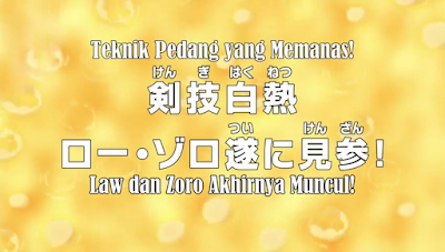 One Piece Episode 749 Subtitle Indonesia