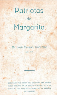 José Silverio Gonzalez Varela - Patriotas de Margarita Edicion1971