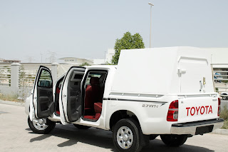 MSV's Armored Hilux Cash-In-Transit (armored money truck)