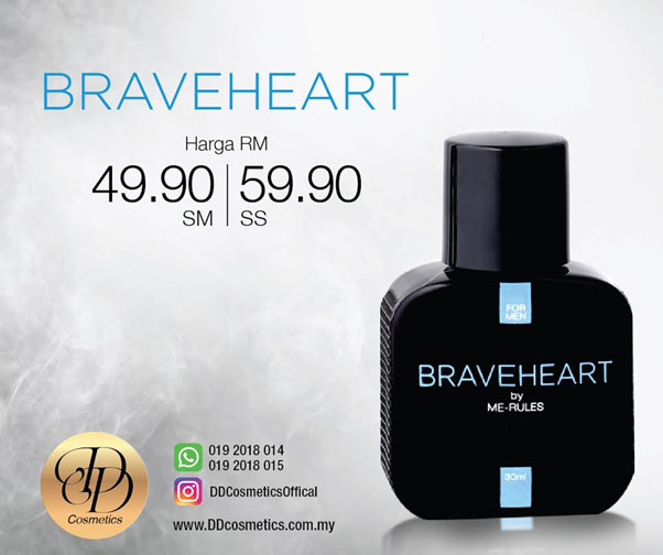 Giveaway Minyak Wangi Braveheart & Sweetheart DD Cosmetics Di Mialiana.com   