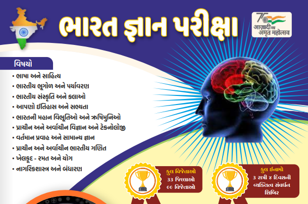 Bharat Gyan Pariksha 2022 By Children University Gujarat @ www.cugujarat.ac.in
