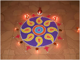 Easy Designs Of Rangoli For Diwali