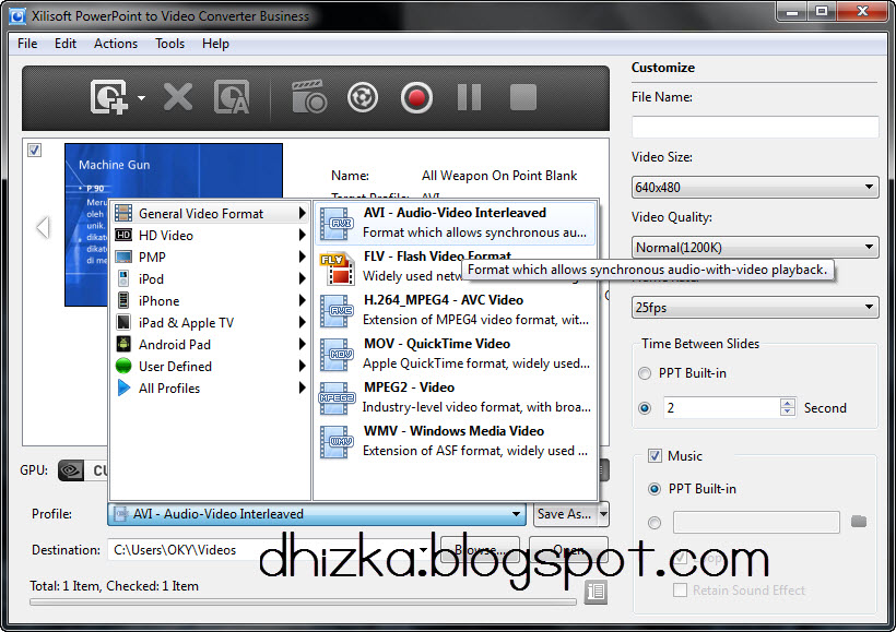 Xilisoft PowerPoint to Video Converter Business 1.1.1 