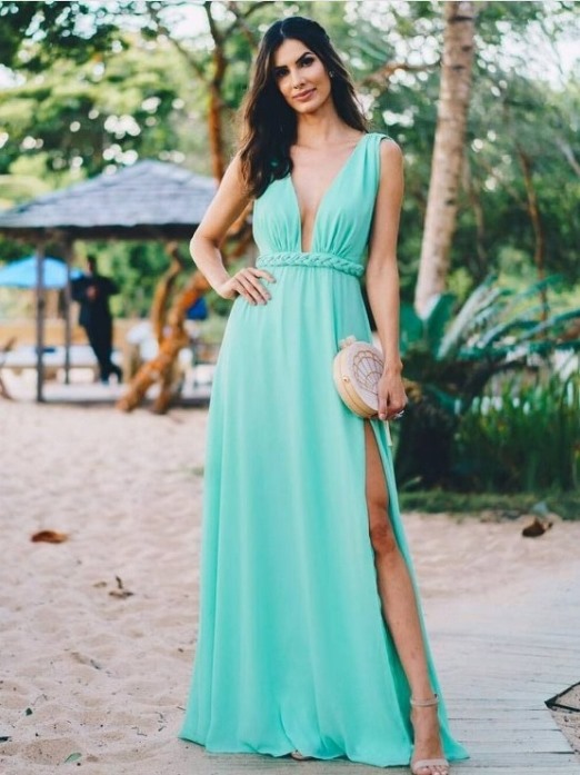 Vestidos para madrinhas de casamento na praia Yes Wedding Uol