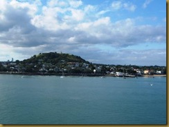 Sailing out of Auclkland