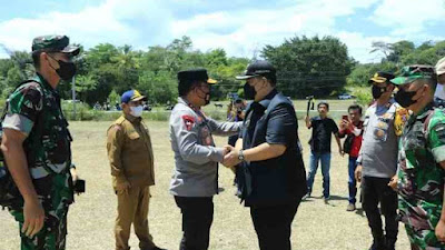 Rapat Operasi Kontijen Aman Nusa II di Samosir, Kapolda Sumut : Kerjasama yang baik antar semua pihak untuk mencegah Karhutla