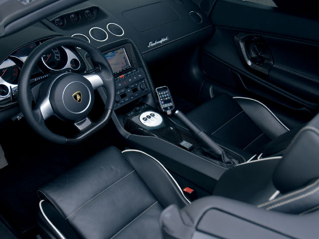 Gallardo Spyder Interior