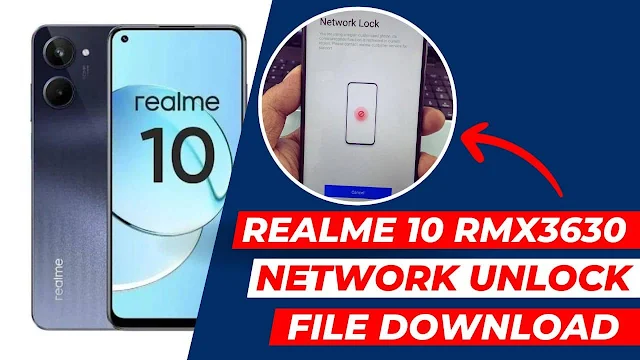 Realme 10 RMX3630 Sim Network Unlock File