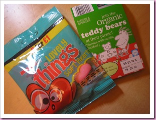 sweets and teddies